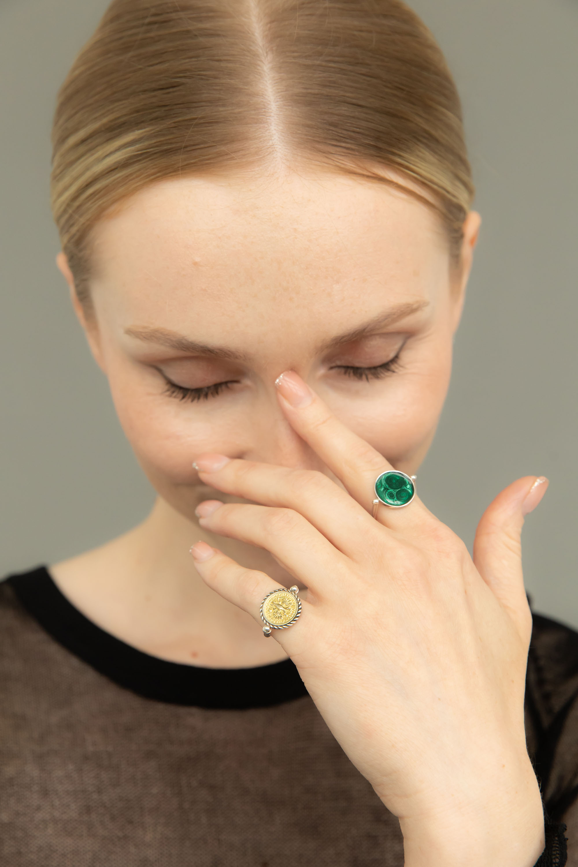 Сет из двусторонних колец