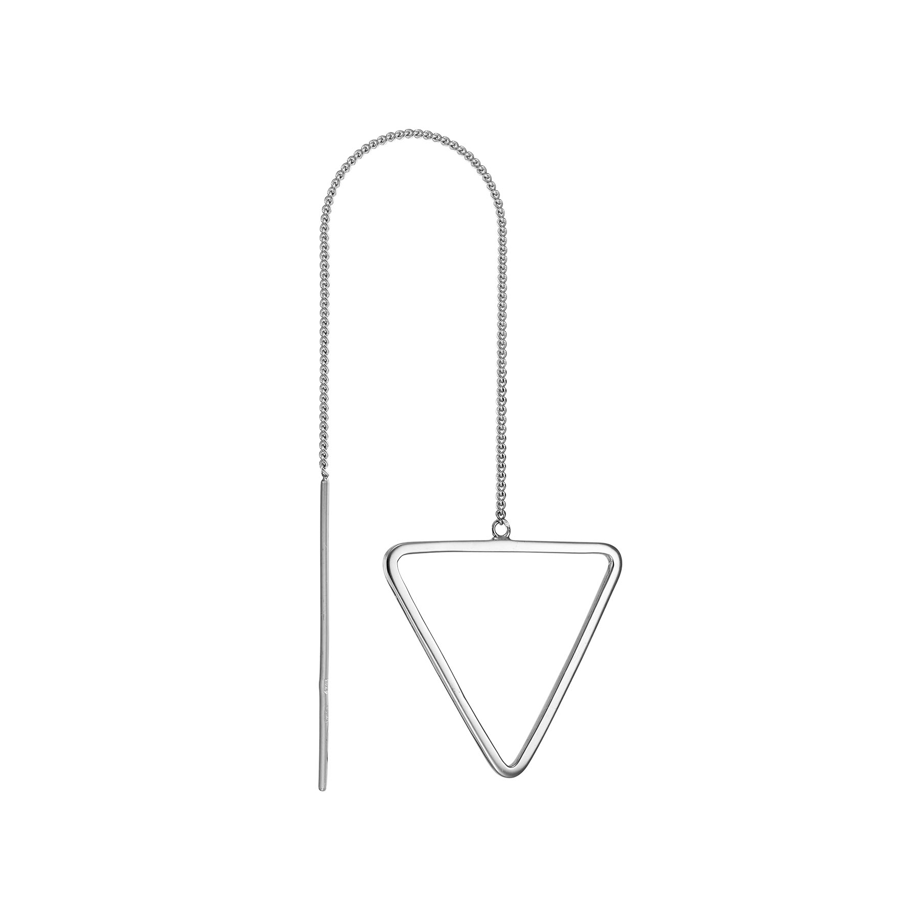 Моносерьга треугольник